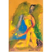 stan_13_orange_acrylique_sur_papier_fort_52x35_2005