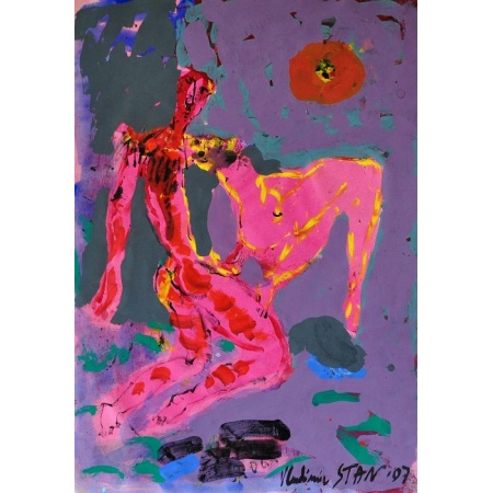 stan_04_rose_acrylique_sur_papier_fort_70x50_2007