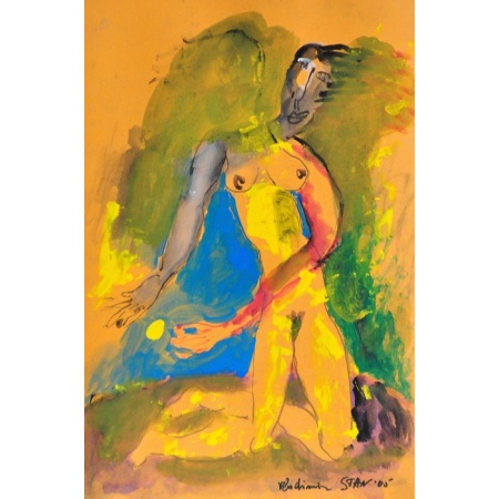 stan_13_orange_acrylique_sur_papier_fort_52x35_2005